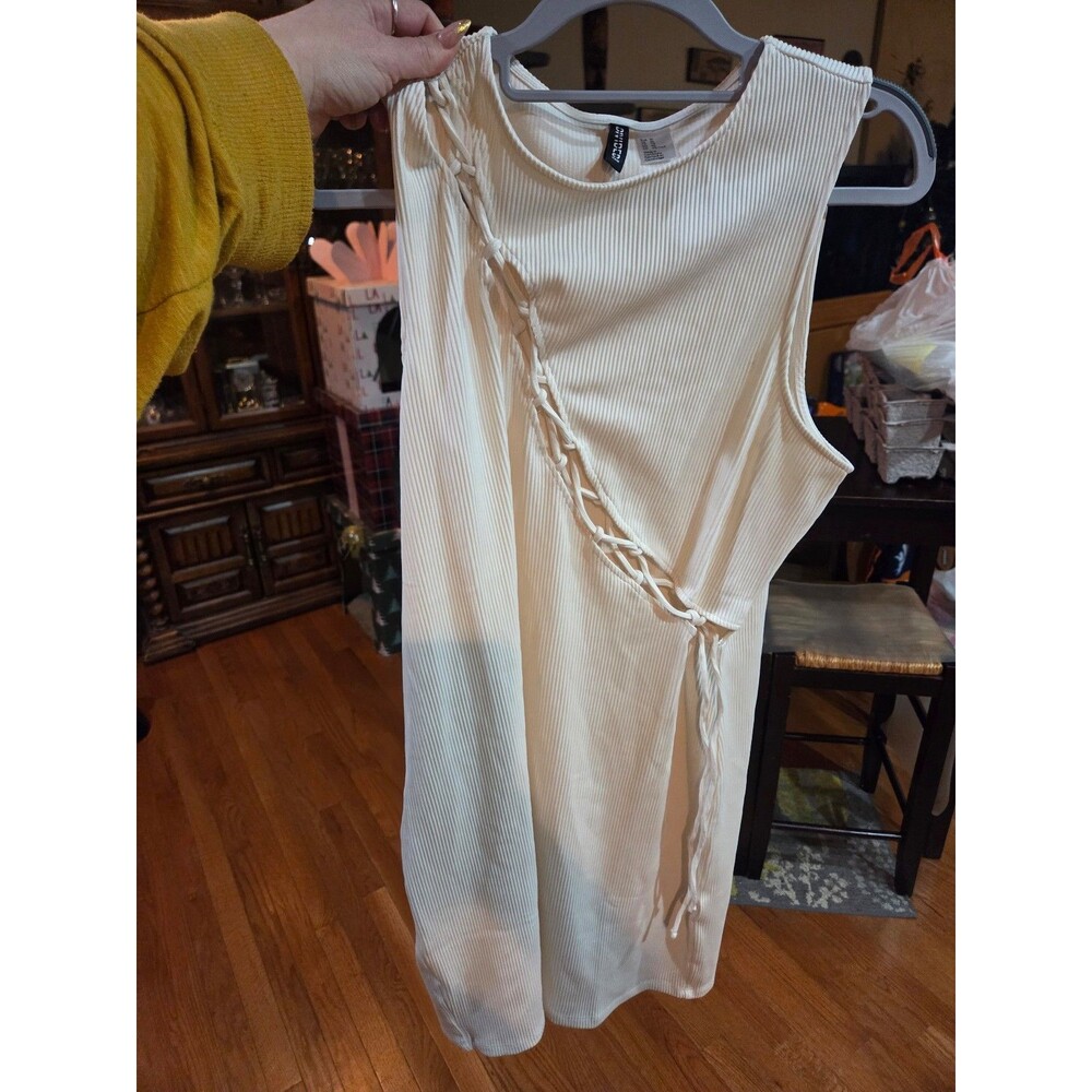 Lace up dress